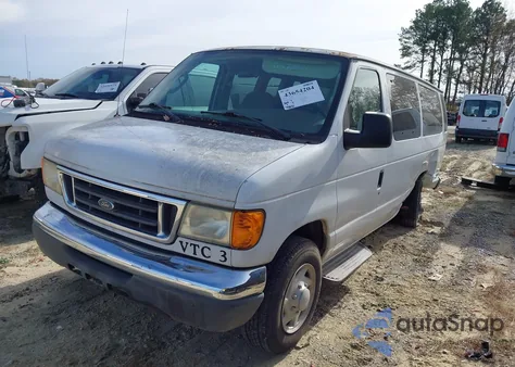 2006 Ford Econoline E350 Super Duty Wagon from USA, damaged, VIN 1FBSS31LX6DA23353
